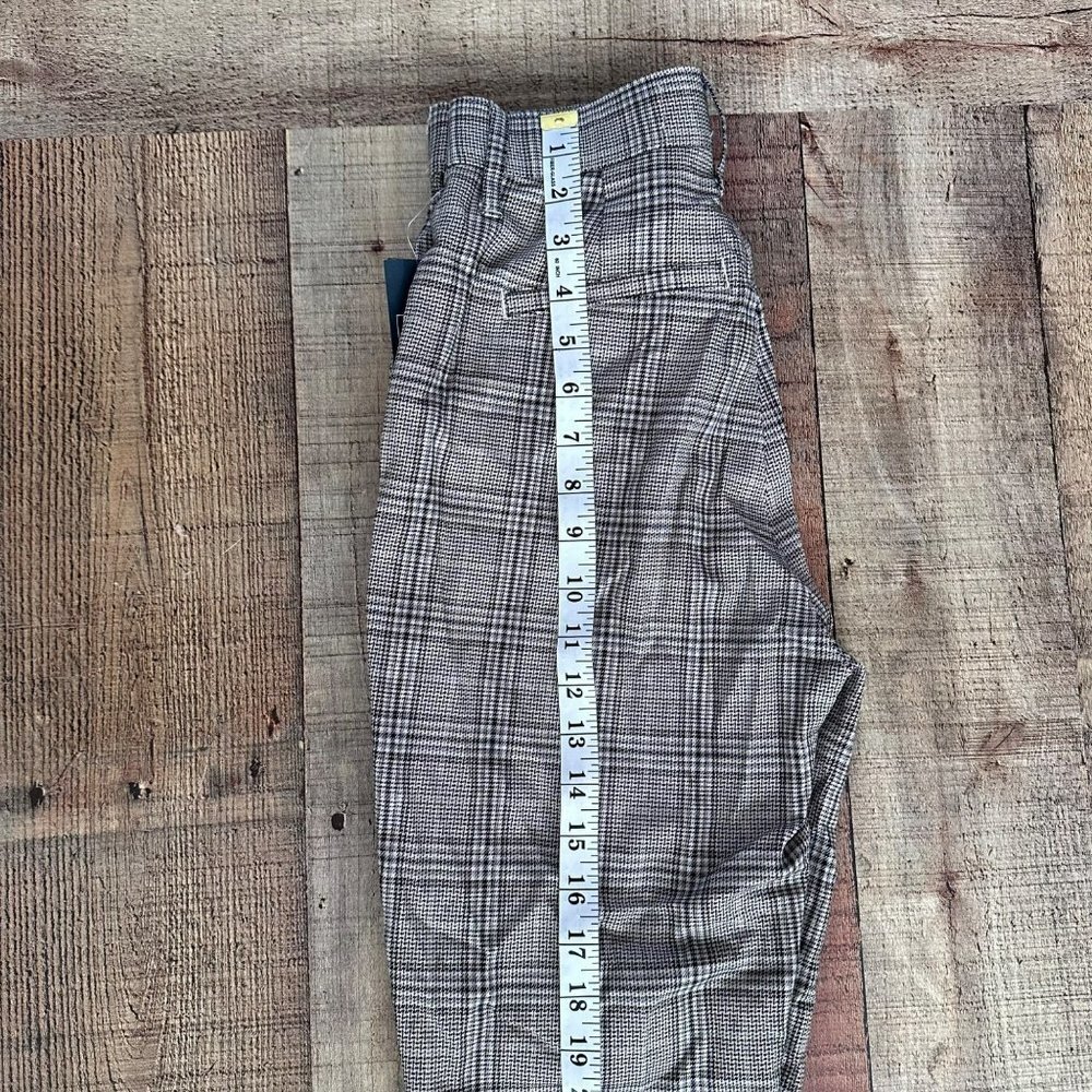Abercrombie & Fitch Gray Plaid Skinny Pants - Picture 6 of 8